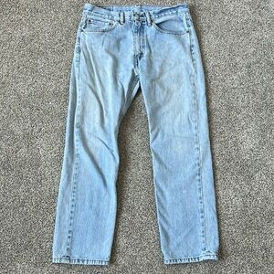 Levi's 505 Men’s Straight Leg Jeans size 34x30